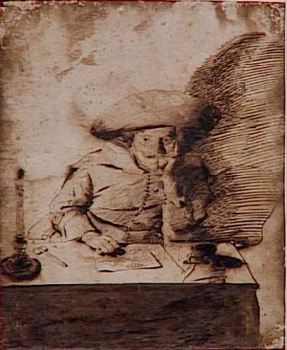 Gerard van Honthorst Self-portrait